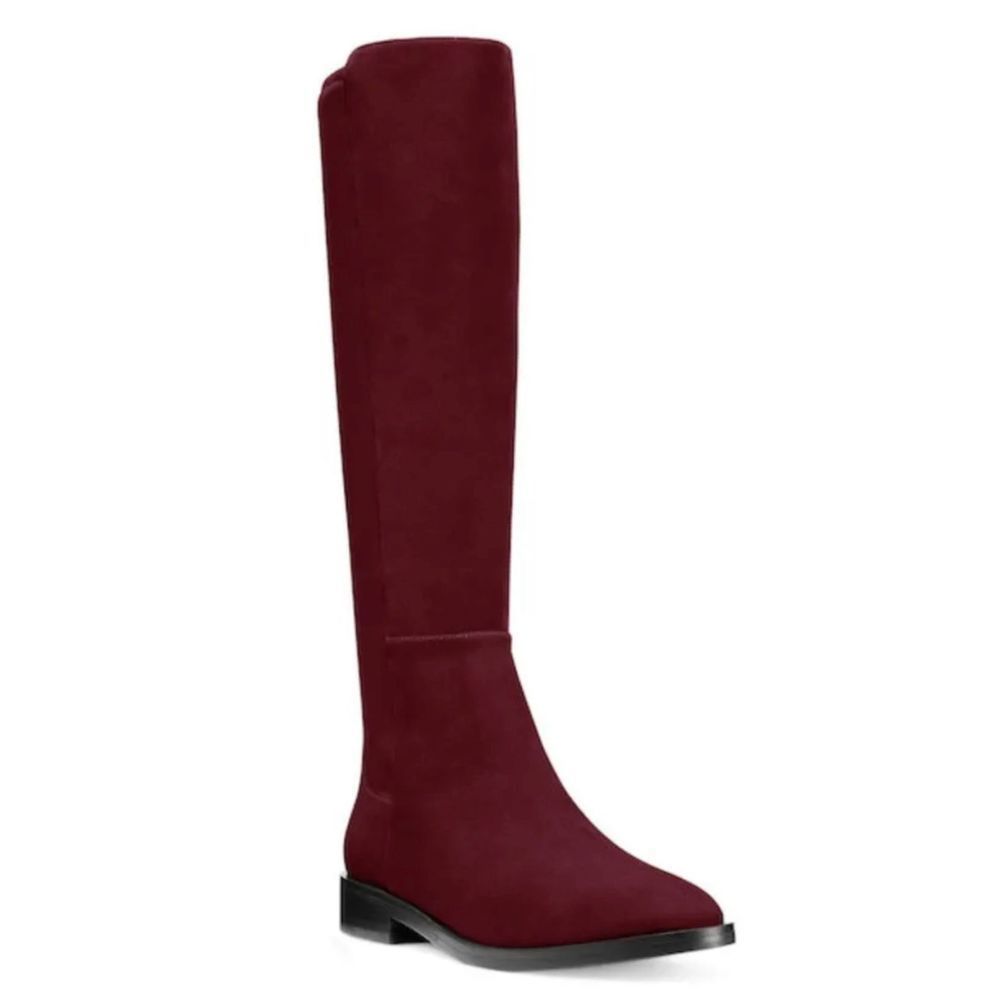 Stuart Weitzman Burgundy Over the Knee Boots